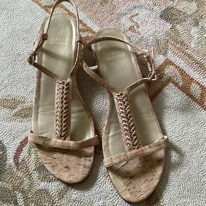 Stuart Weitzman Cork wedge sandal